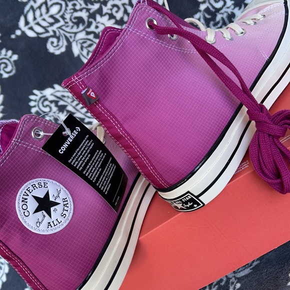 Converse Chuck Taylor 70 Hi Rose Maroon/Naples MEN`S - Picture 15 of 16